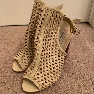 Kristin Cavallari heeled sandal boots